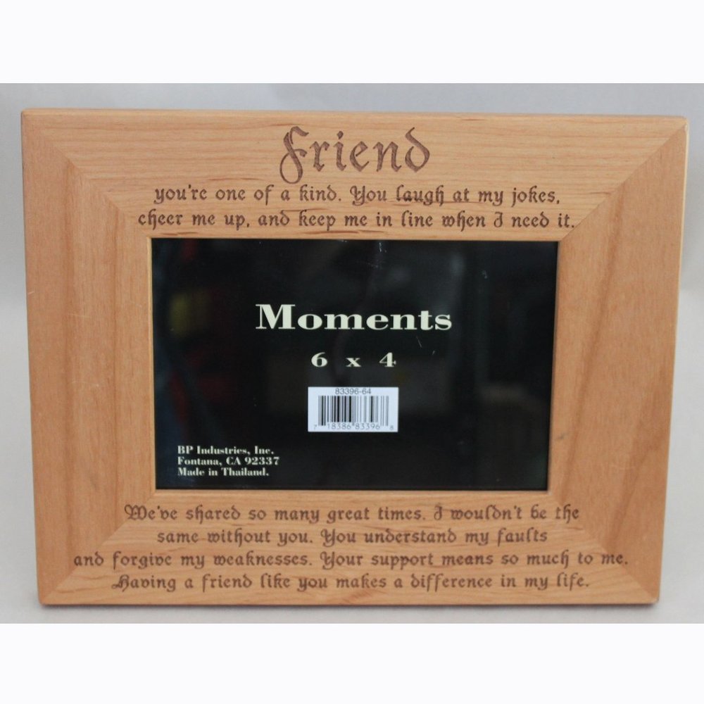 Friend Wooden Picture Frame 6x4